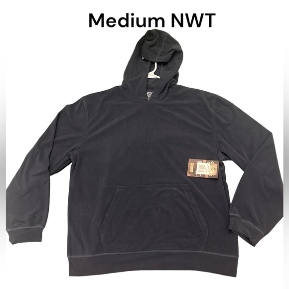 GRAVEL GEAR Other - GRAVEL GEAR MOISTURE WICKING FLEECE PULLOVER HOODIE M NWT TITANIUM GRAY NEW